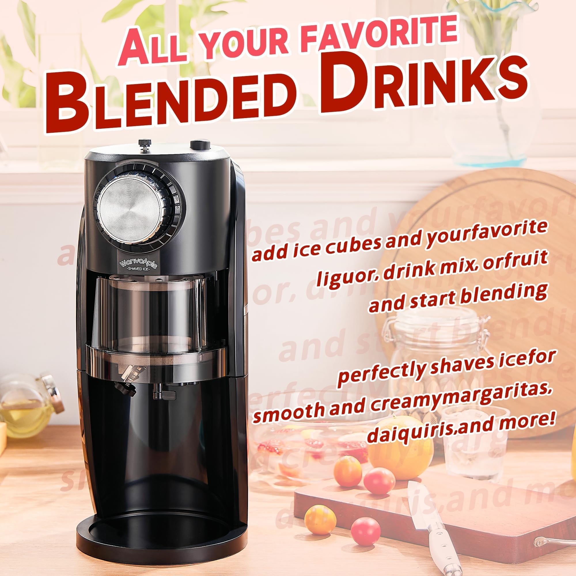 Amazon | かき氷機 - スノーコーンマシンには、雪の結晶の厚さを